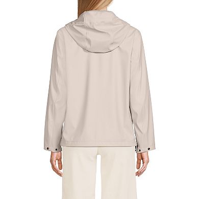Women's Lands' End Squall Waterproof Rain Slicker Jacket