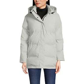 Women's Lands' End Squall Insulated Slicker Puffer Jacket