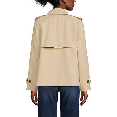 Women's Lands' End Trench Rain Jacket