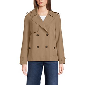 Women's Lands' End Trench Rain Jacket