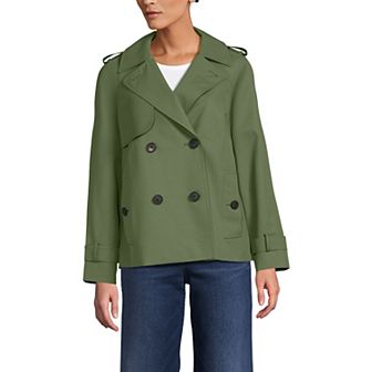 Women's Lands' End Trench Rain Jacket