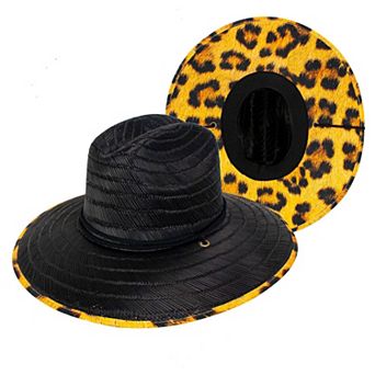 Men's Peter Grimm Leopardo Underbrim Lifeguard Hat