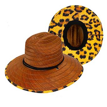 Men's Peter Grimm Leopardo Underbrim Lifeguard Hat