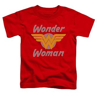 DC Comics Wonder Woman Wings Short Sleeve Toddler T-Shirt
