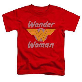 DC Comics Wonder Woman Wings Short Sleeve Toddler T-Shirt