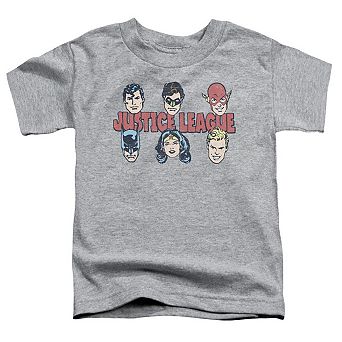 DC Comics Justice Lineup Short Sleeve Toddler T-Shirt