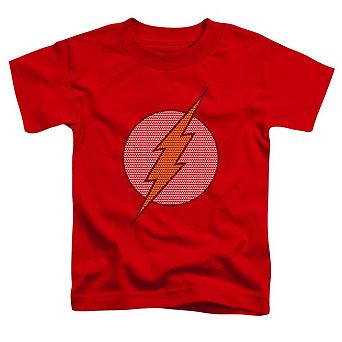 DC Comics Flash Flash Little Logos Short Sleeve Toddler T-Shirt