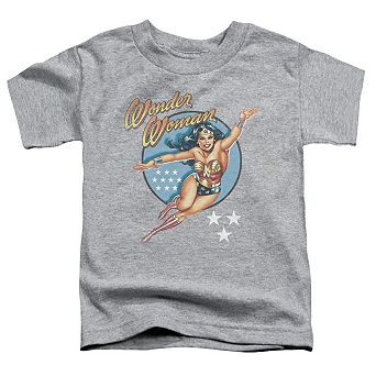 DC Comics Wonder Woman Vintage Short Sleeve Toddler T-Shirt