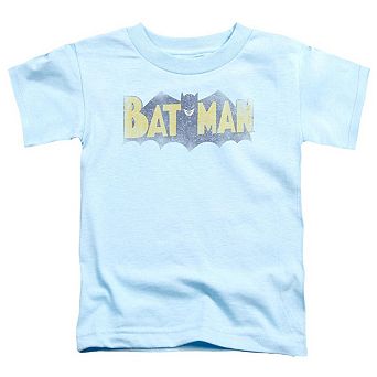 Batman Vintage Logo Short Sleeve Toddler T-Shirt