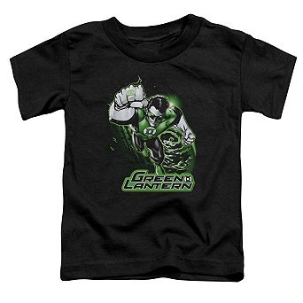 Justice League of America Green Lantern Green & Gray Short Sleeve Toddler T-Shirt