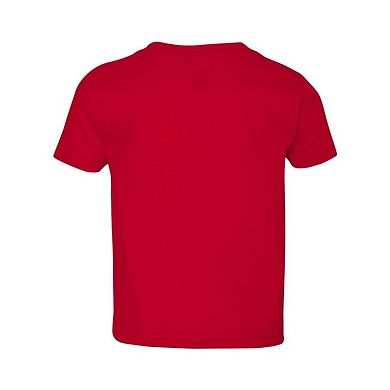 DC Comics Wonder Woman Logo Dist Short Sleeve Toddler T-Shirt