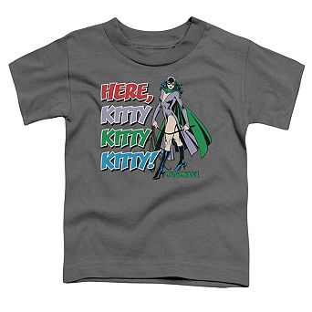 DC Comics Here Kitty Short Sleeve Toddler T-Shirt