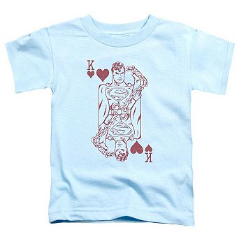 DC Comics Super Card Short Sleeve Toddler T-Shirt