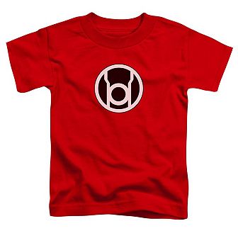 Green Lantern Red Lantern Logo Short Sleeve Toddler T-Shirt