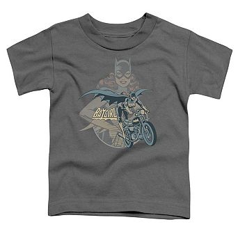DC Comics Batgirl Biker Short Sleeve Toddler T-Shirt