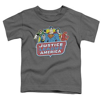 DC Comics 8 Bit League Short Sleeve Toddler T-Shirt