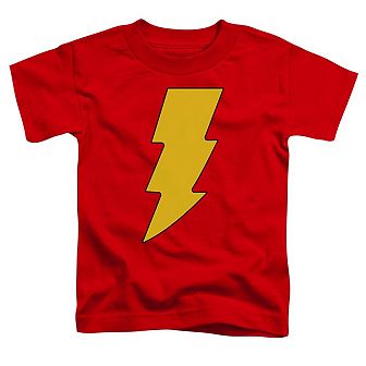 DC Comics Shazam Logo Short Sleeve Toddler T-Shirt