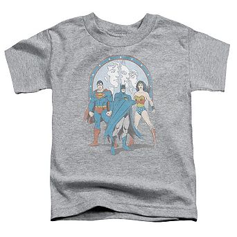 DC Comics Trinity Short Sleeve Toddler T-Shirt