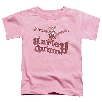 DC Comics Harley Hop Vintage Short Sleeve Toddler T-Shirt