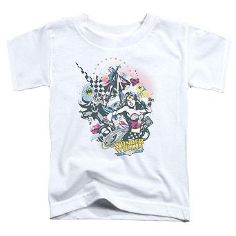 DC Comics Power Trio Short Sleeve Toddler T-Shirt