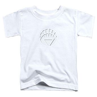 Green Lantern White Lantern Logo Short Sleeve Toddler T-Shirt