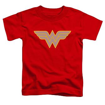 DC Comics Wonder Woman Logo Short Sleeve Toddler T-Shirt