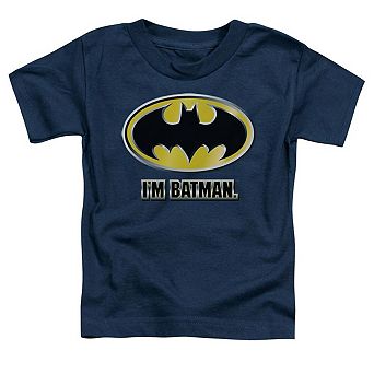 Batman Im Batman Short Sleeve Toddler T-Shirt