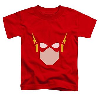 Justice League of America Flash Head Short Sleeve Toddler T-Shirt