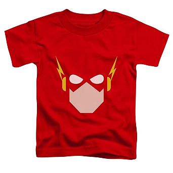 Justice League of America Flash Head Short Sleeve Toddler T-Shirt