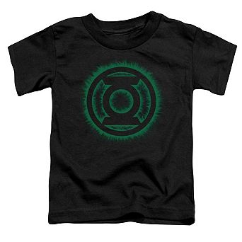 Green Lantern Green Flame Logo Short Sleeve Toddler T-Shirt