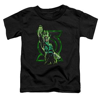 Green Lantern Fully Charged Short Sleeve Toddler T-Shirt