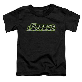Green Lantern Scribble Title Short Sleeve Toddler T-Shirt