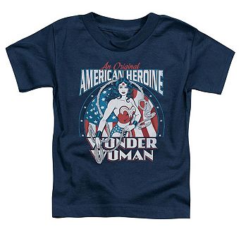 DC Comics American Heroine Short Sleeve Toddler T-Shirt