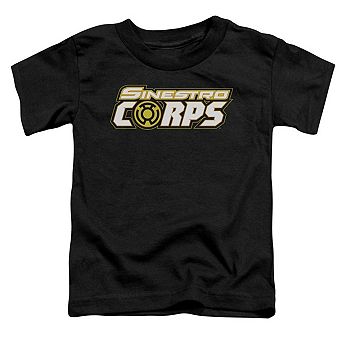 Green Lantern Sinestro Corps Logo Short Sleeve Toddler T-Shirt