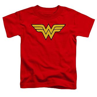 DC Comics Wonder Woman Logo Short Sleeve Toddler T-Shirt