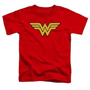 DC Comics Wonder Woman Logo Short Sleeve Toddler T-Shirt