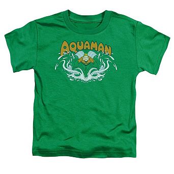 DC Comics Aquaman Splash Short Sleeve Toddler T-Shirt