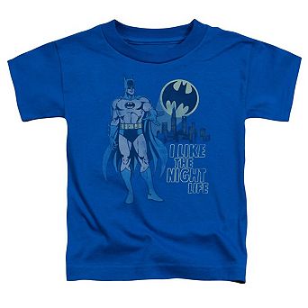 DC Comics Night Life Short Sleeve Toddler T-Shirt