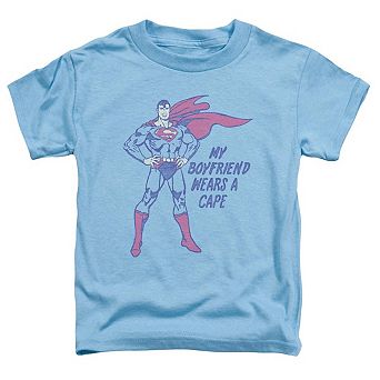 DC Comics Wears A Cape Short Sleeve Toddler T-Shirt