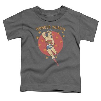 DC Comics Wonder Woman Circle Short Sleeve Toddler T-Shirt