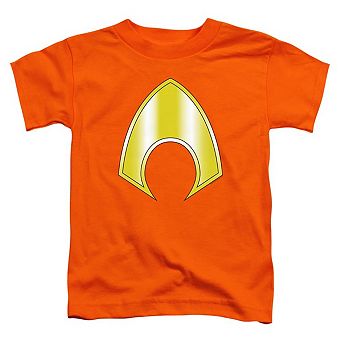 Justice League of America Aquaman Logo Short Sleeve Toddler T-Shirt