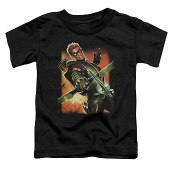 Justice League of America Green Arrow 1 Short Sleeve Toddler T-Shirt
