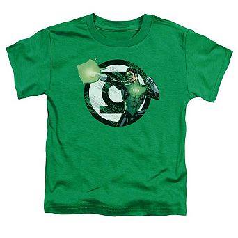 Justice League of America Blasting Logo Short Sleeve Toddler T-Shirt