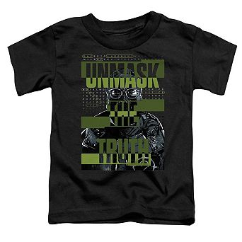 The Batman Unmask The Truth Short Sleeve Toddler T-Shirt