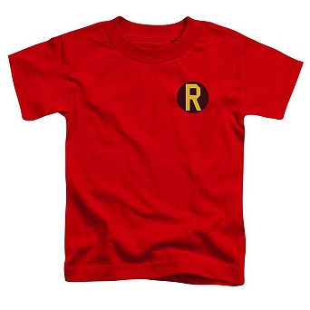 DC Comics Robin Logo Short Sleeve Toddler T-Shirt
