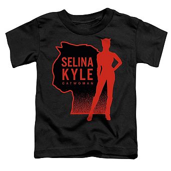 The Batman Selina Kyle Catwoman Short Sleeve Toddler T-Shirt