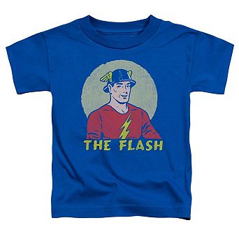 DC Comics Flash Faded Circle Short Sleeve Toddler T-Shirt