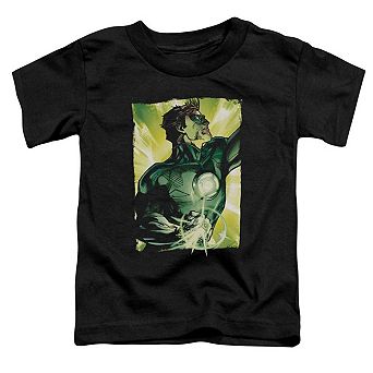 Green Lantern Up Up Short Sleeve Toddler T-Shirt