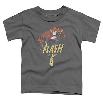 DC Comics Flash Desaturated Flash Short Sleeve Toddler T-Shirt