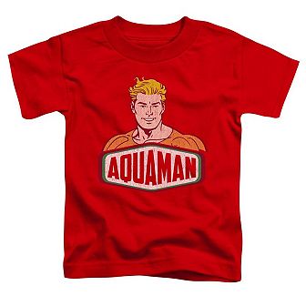 DC Comics Aquaman Sign Short Sleeve Toddler T-Shirt